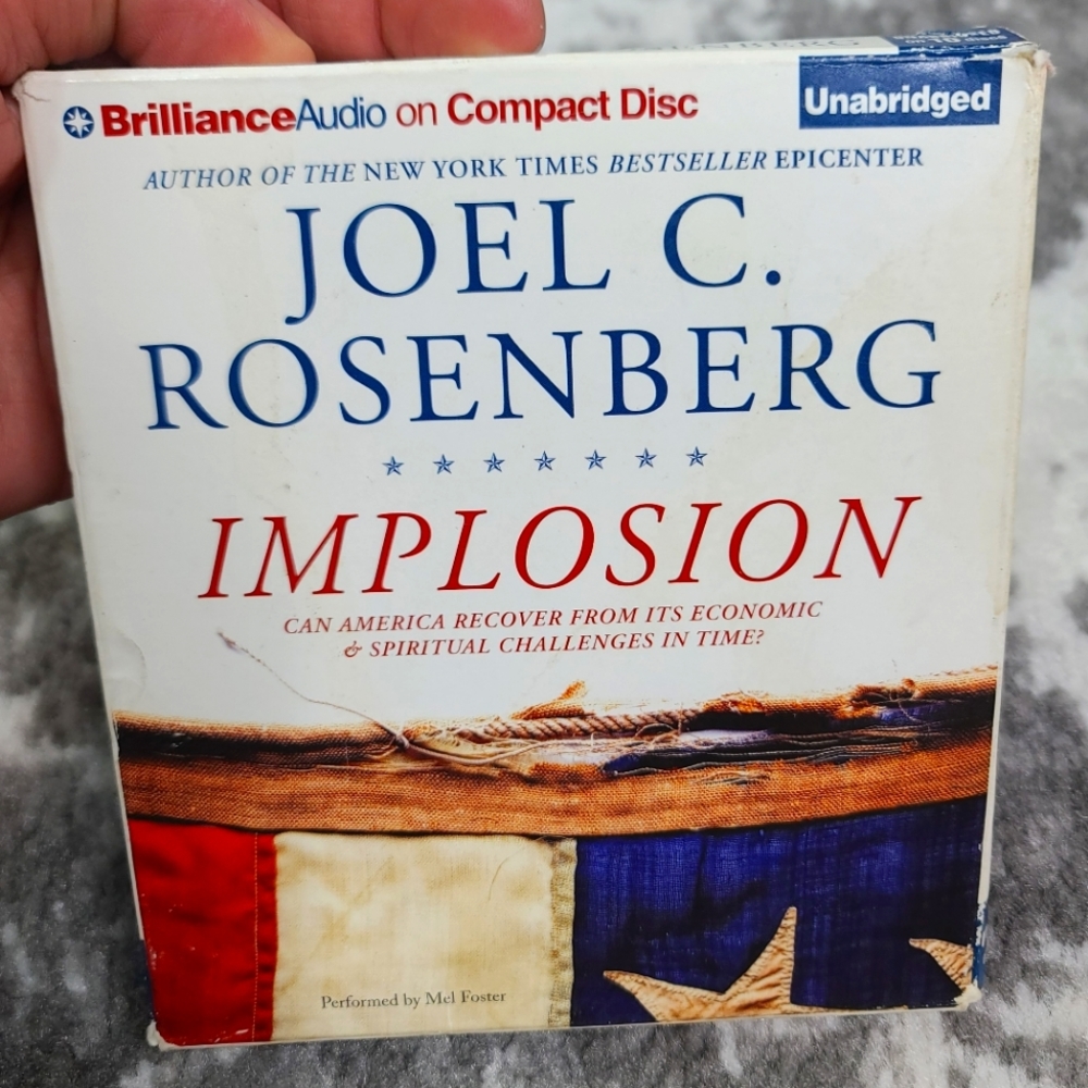 IMPLOSION Joel C. Rosenberg Audio Book On CD Political